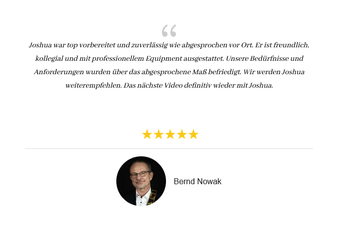 Bewertung Bernd Nowak